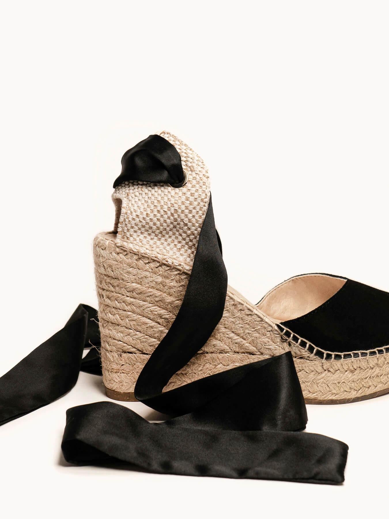 Pañuelo Raso Negro