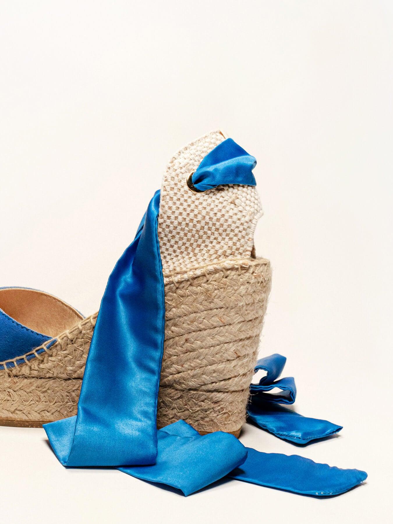 Pañuelo Raso Azul