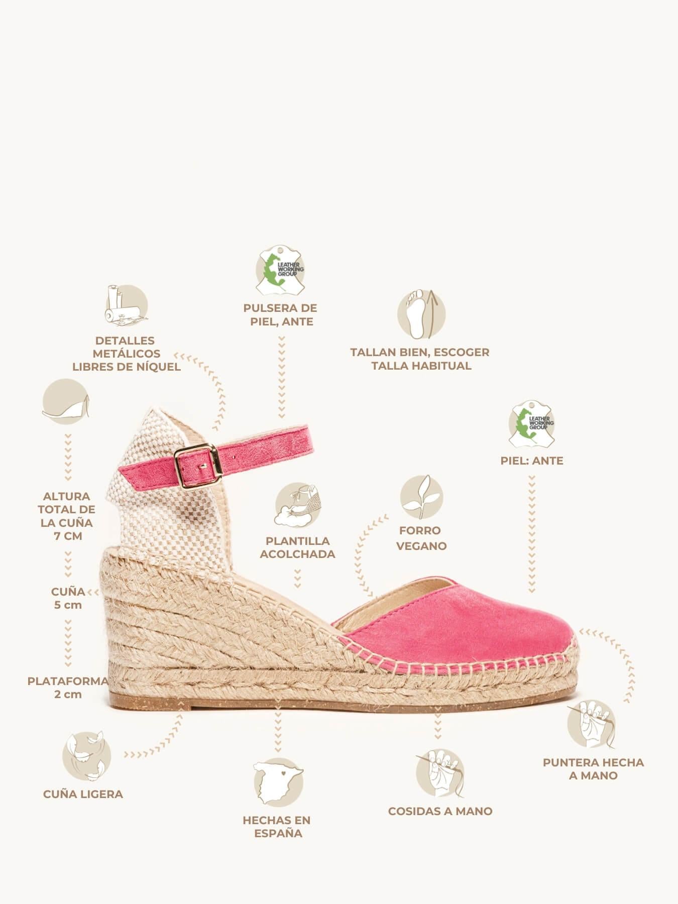 Jara Cuña Media Ante Fucsia