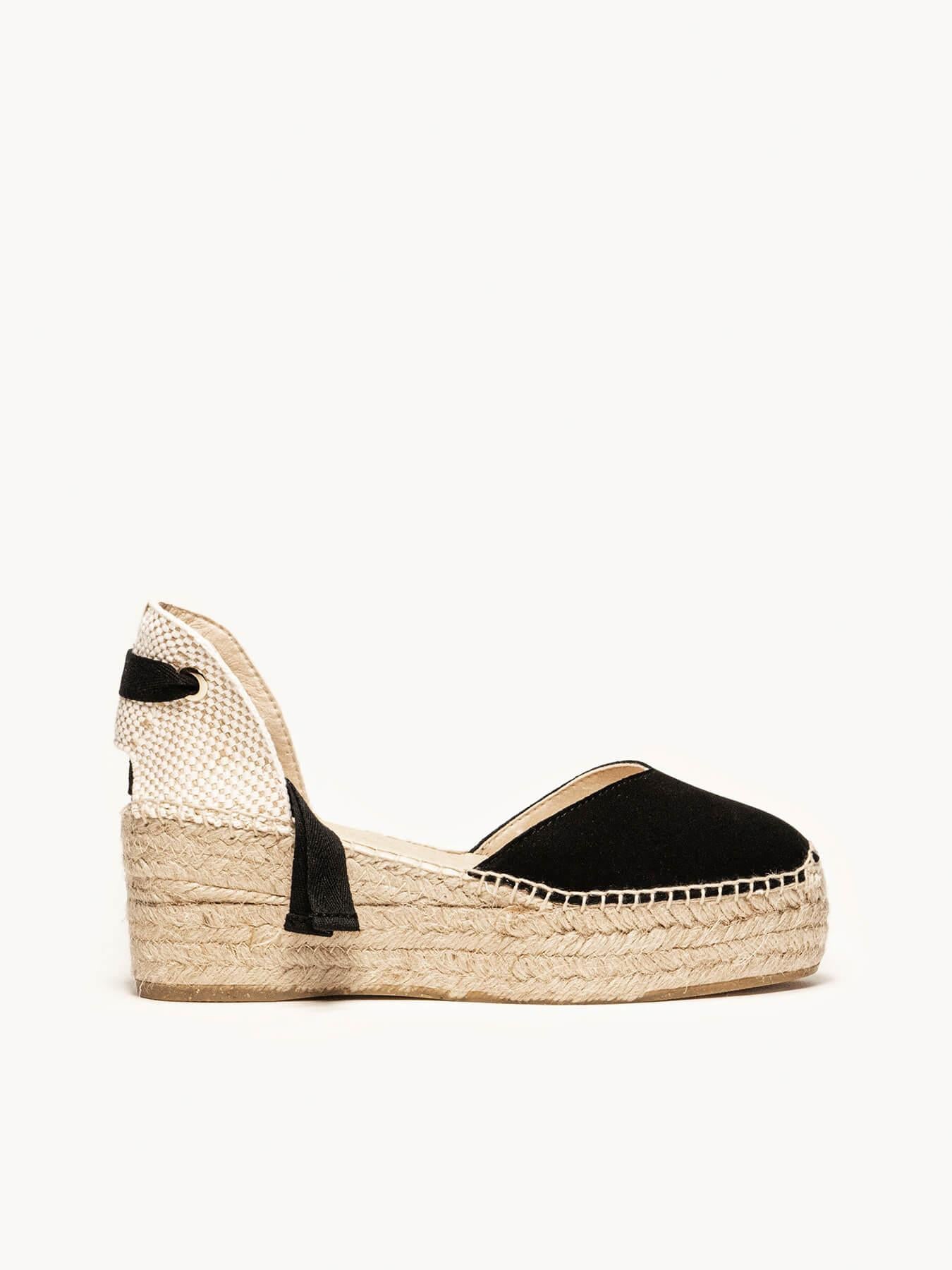 Romero Cuña 6 cm Ante Negro