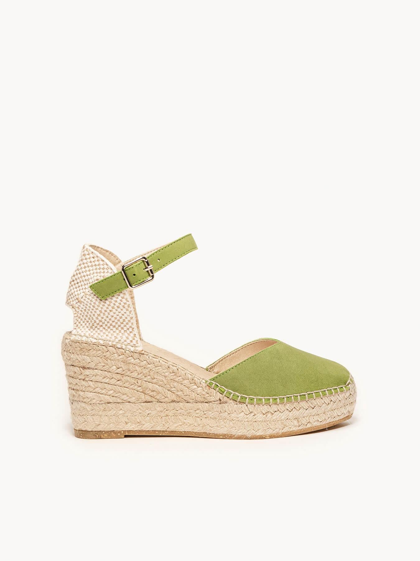 Jara Cuña 8 cm Ante Verde
