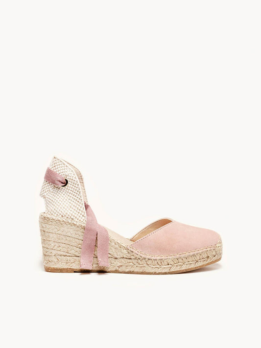 Romero Cuña 7 cm Ante Rosa Claro