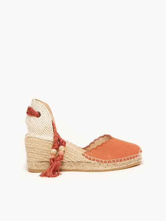 Romero Cuña 7 cm Lino Naranja