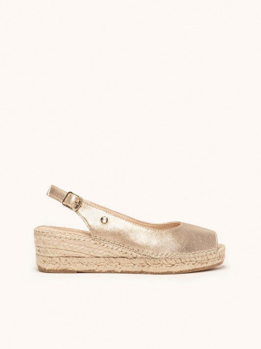 Clavel Cuña Baja Ante Metal Oro