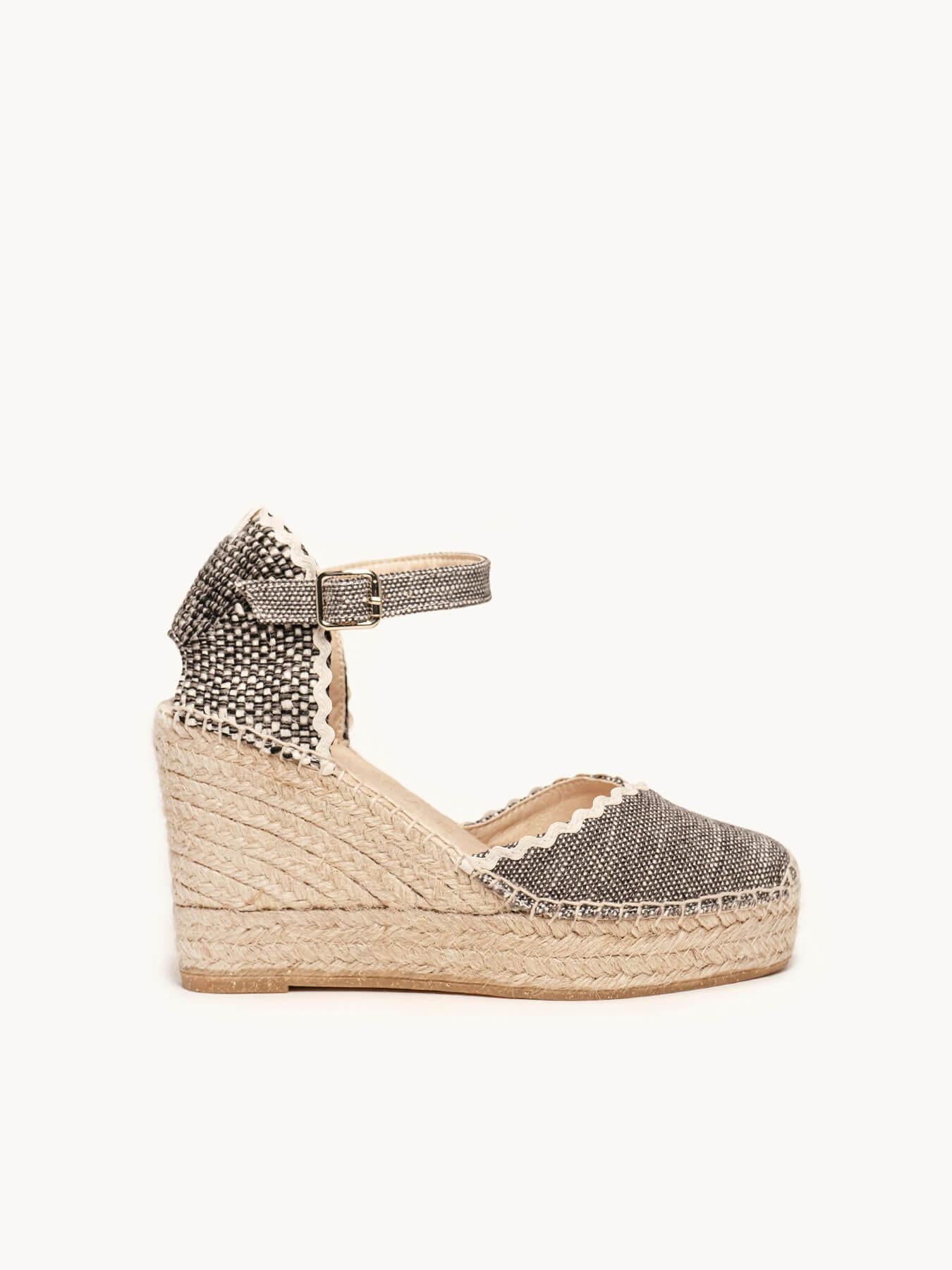 Jara Cuña 10 cm Lino Negro