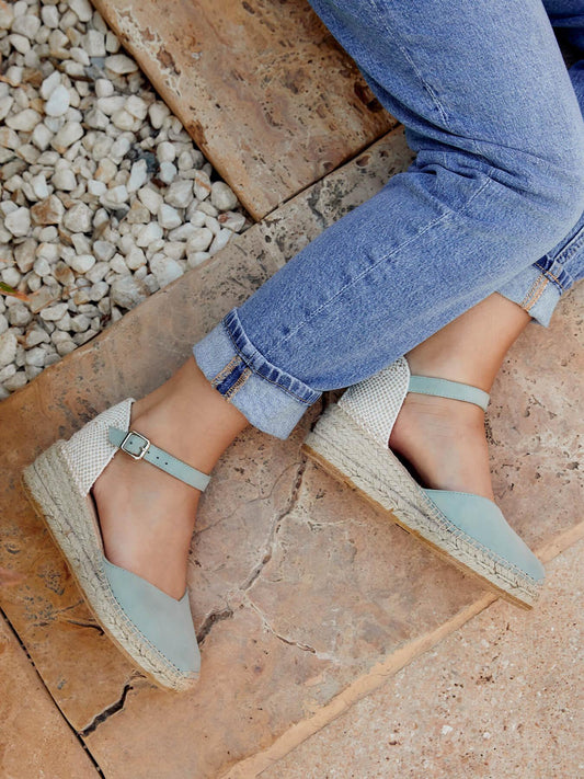 Jara Cuña Baja Ante Verde Claro