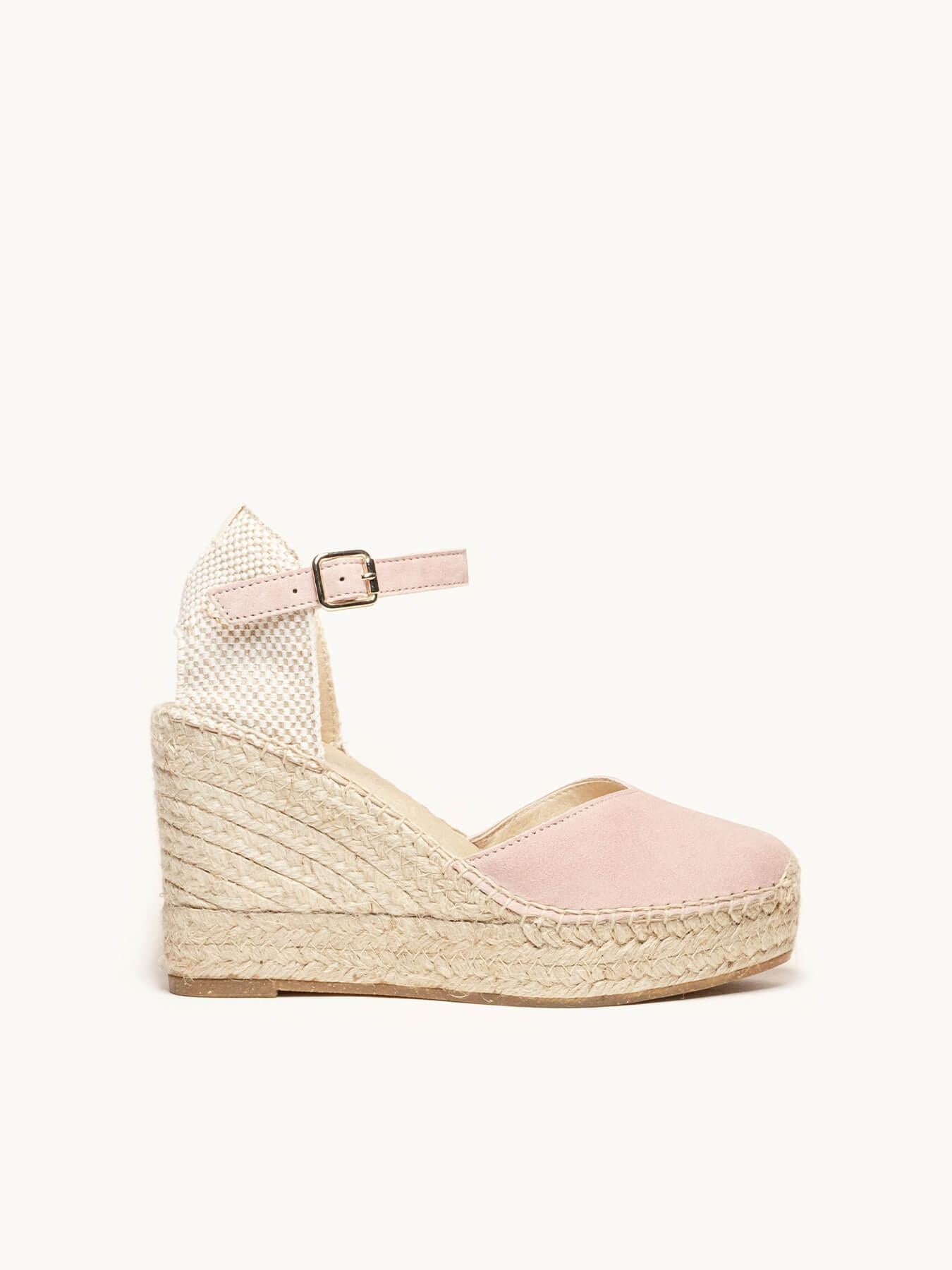 Jara Cuña 10 cm Ante Rosa Claro