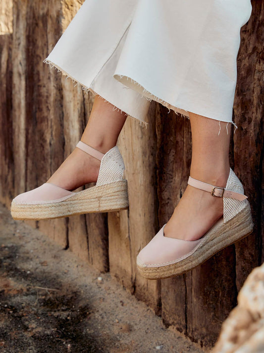 Jara Plataforma Ante Rosa Claro