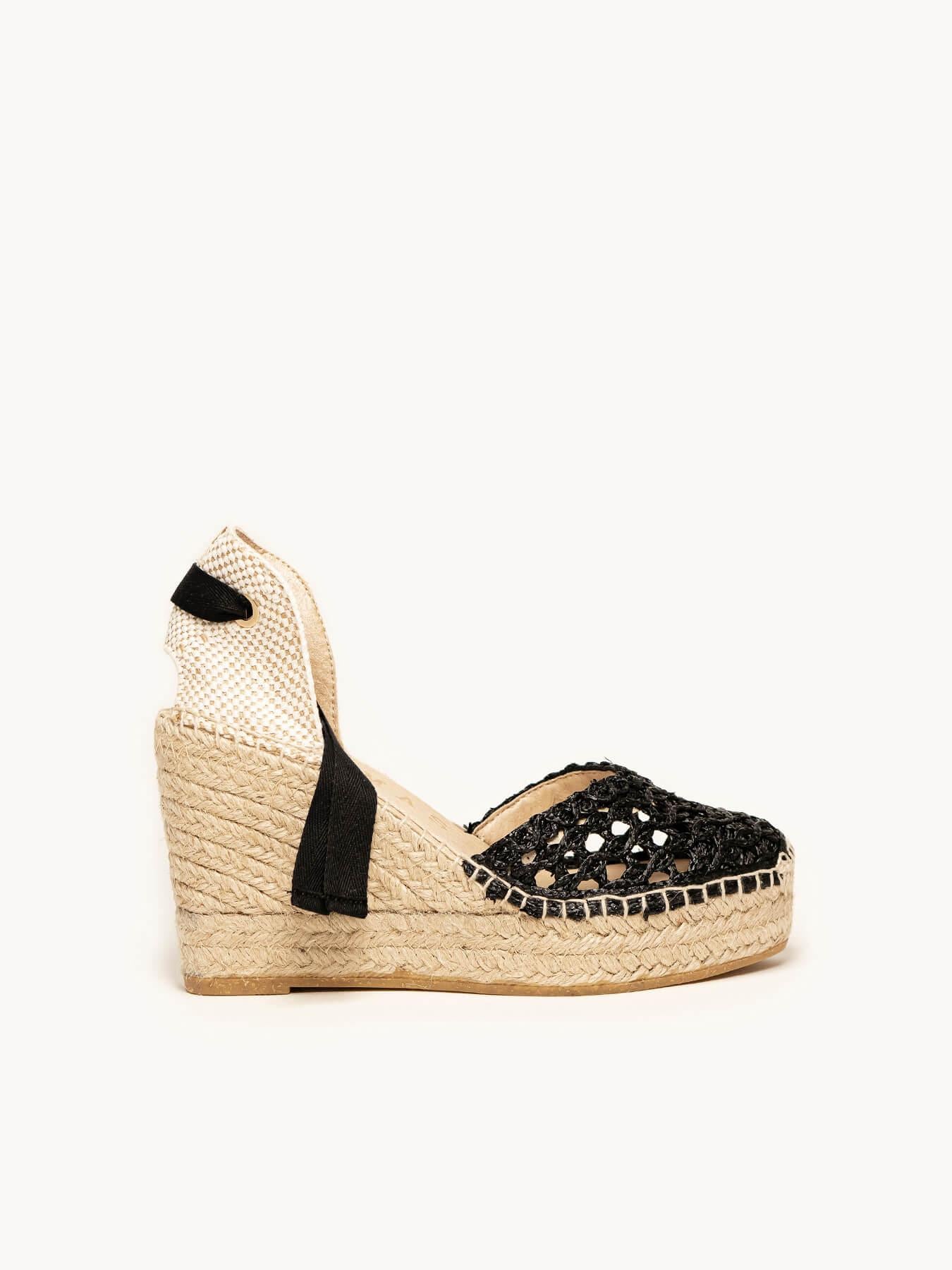 Romero Cuña 10 cm Rafia Negro