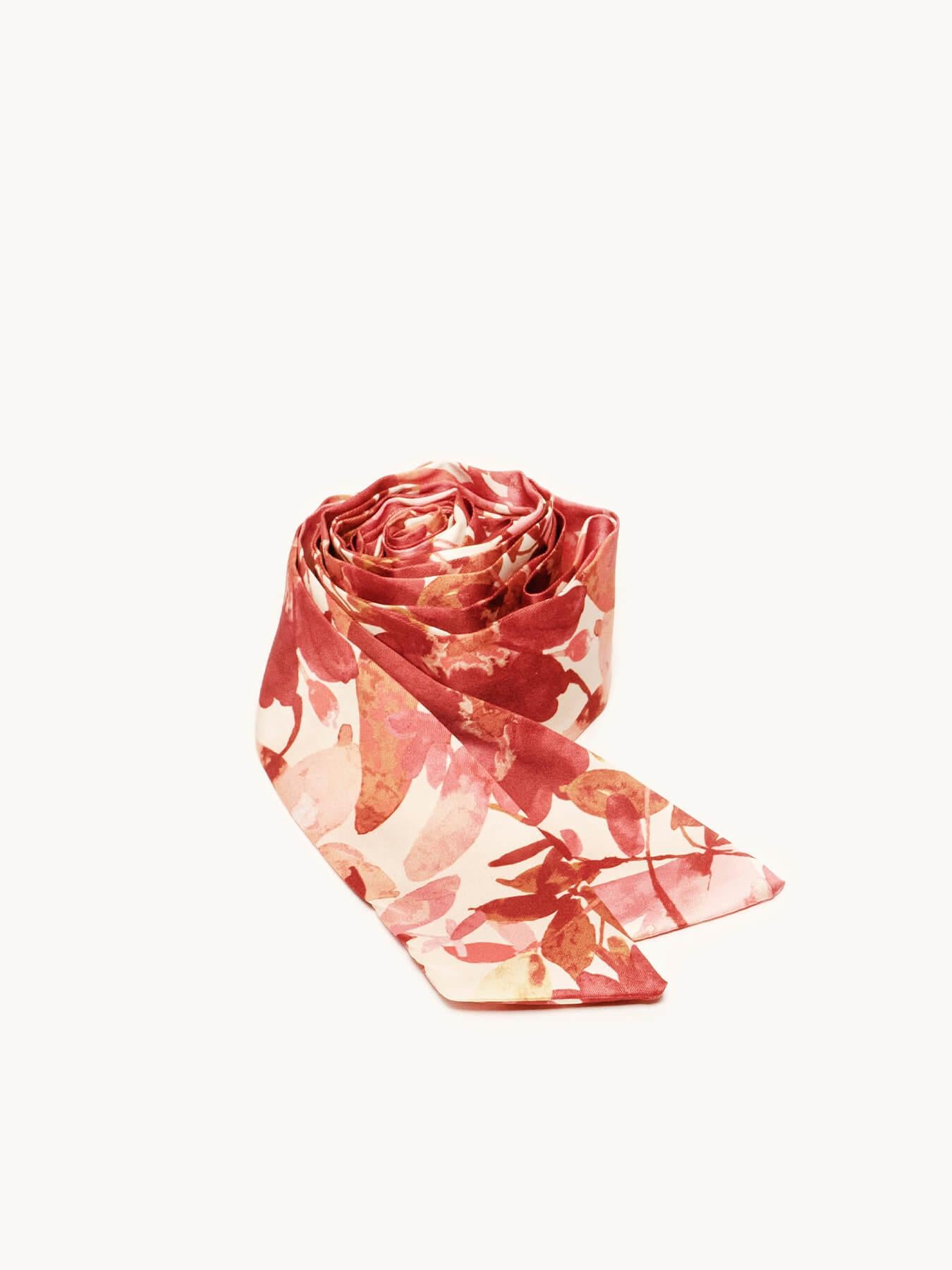 Pañuelo Floral Naranja
