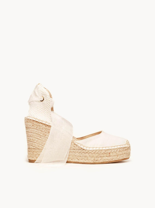 Cala Cuña 10 cm Raso Blanco