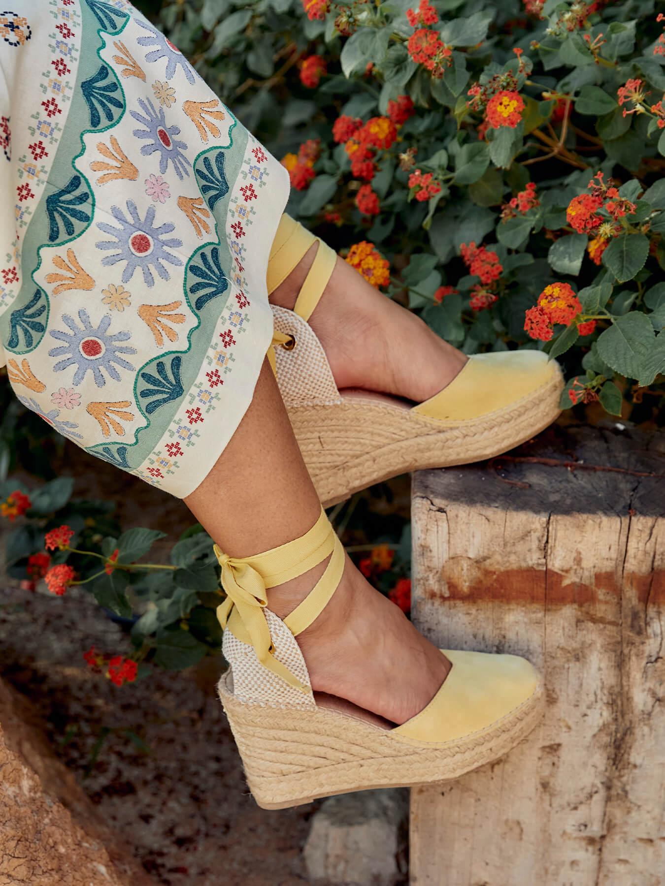 Romero Cuña Alta Ante Amarillo