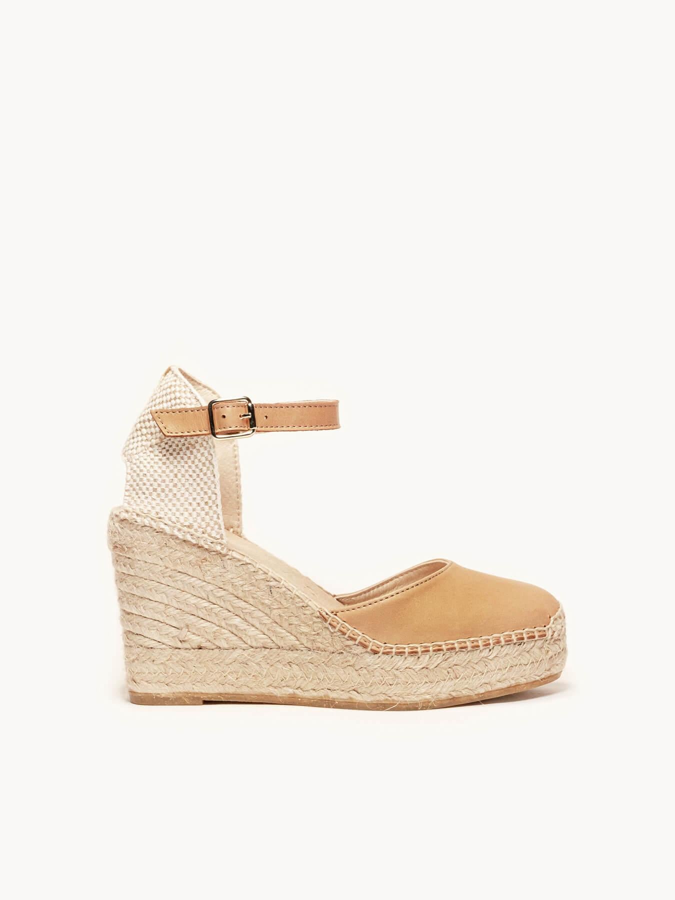Marga Cuña 10 cm Napa Marrón Claro