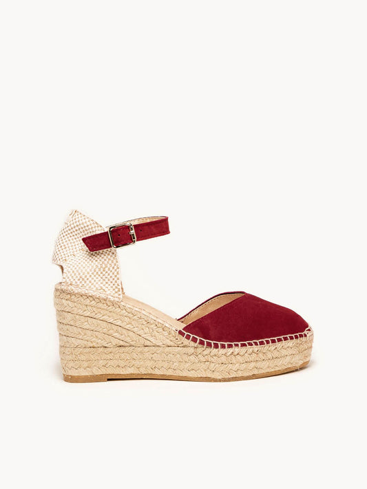 Jara Cuña 8 cm Ante Granate