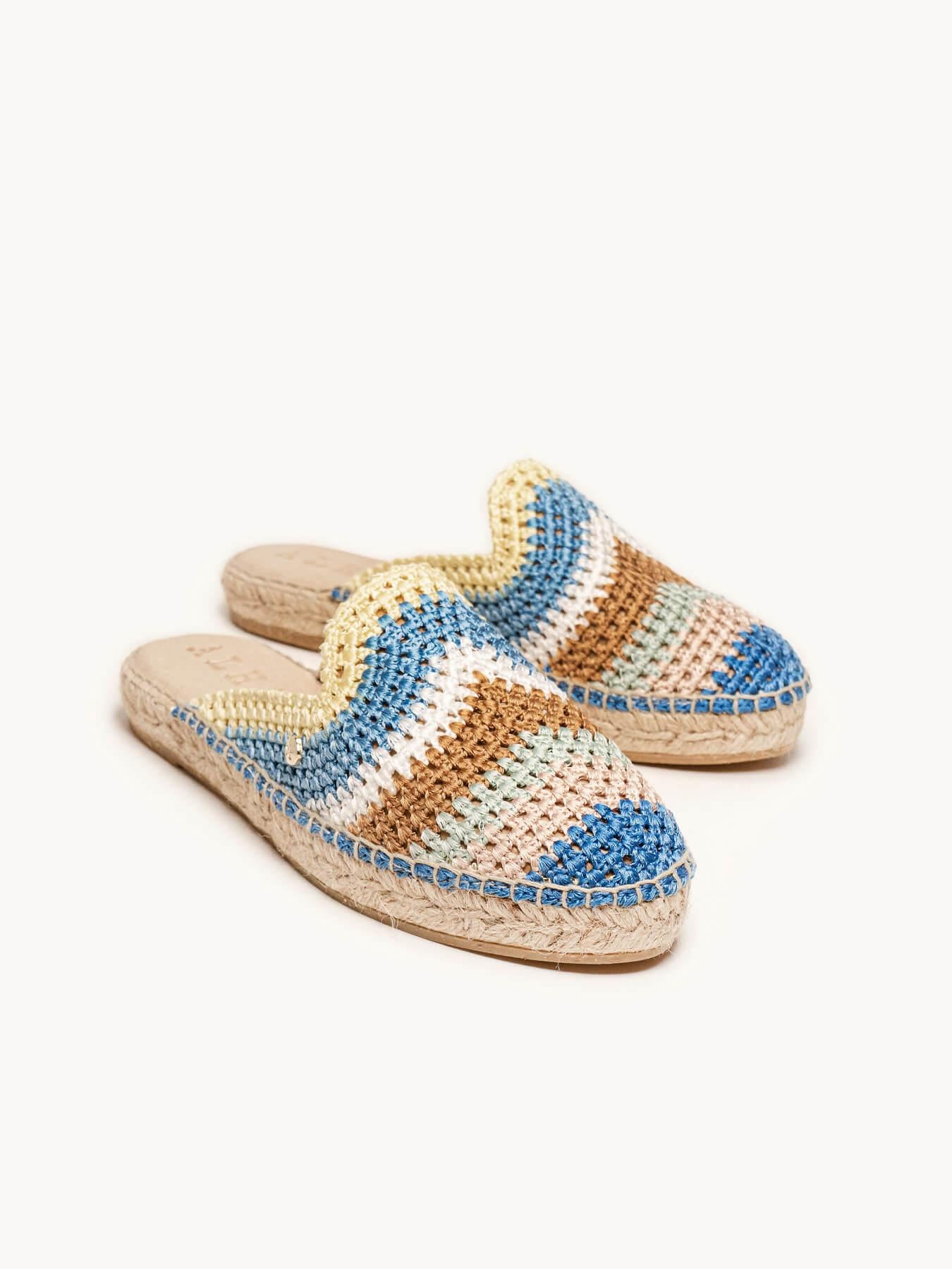 Loto Crochet Azul