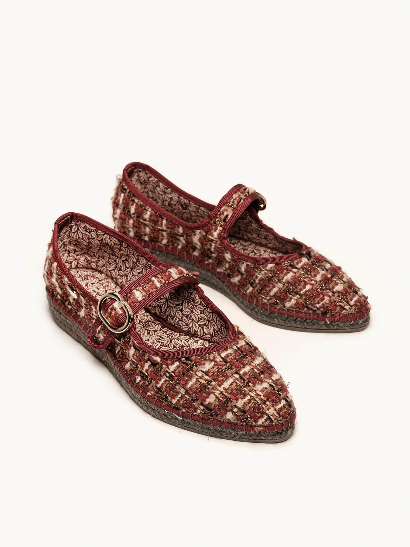 Azucena Tweed Granate