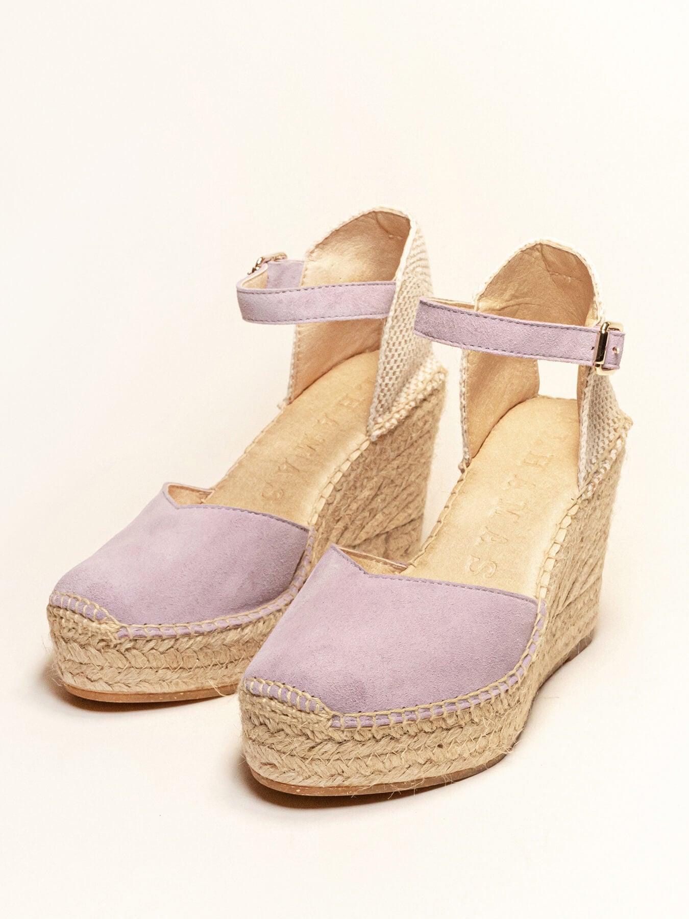 Jara Cuña 10 cm Ante Lila