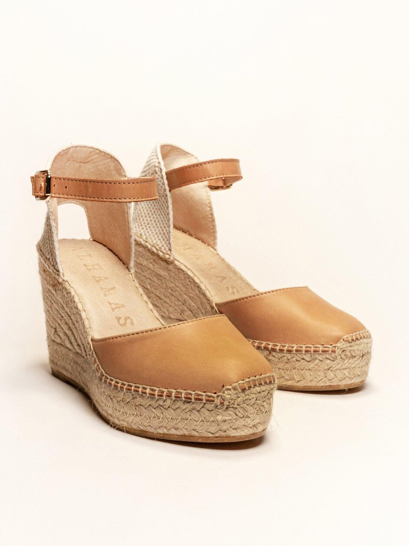 Marga Cuña 10 cm Napa Marrón Claro