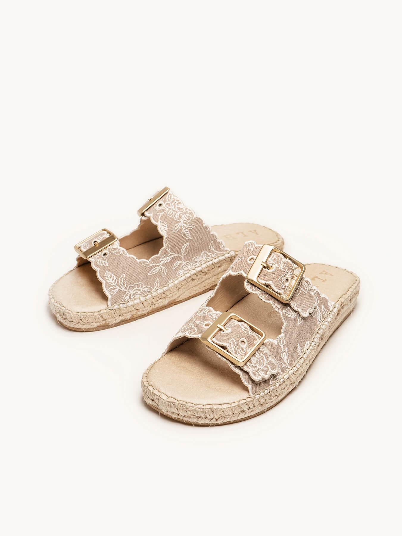 Girasol Bio Vaquero Bordado Piedra