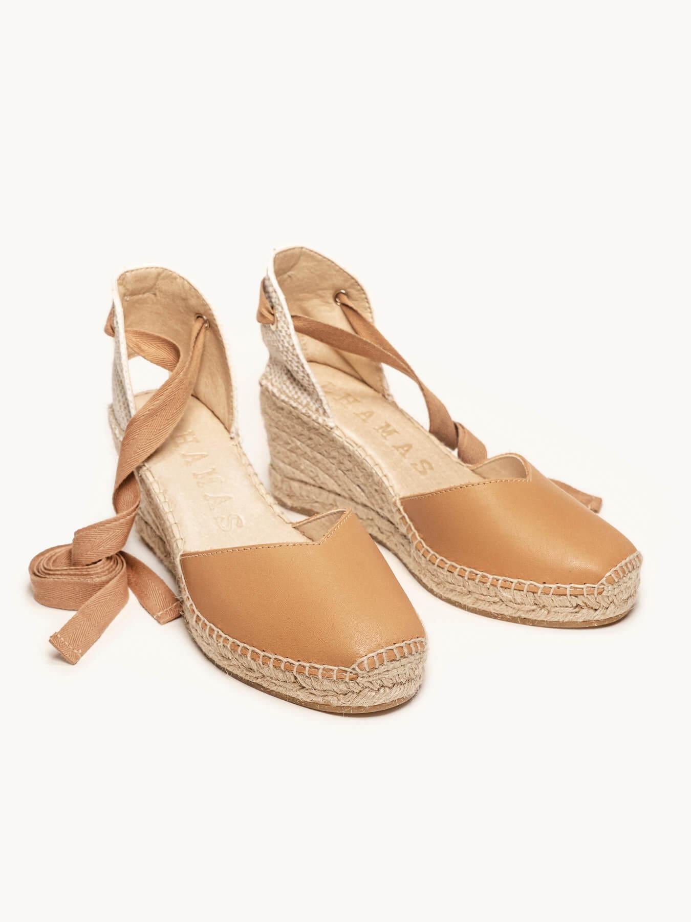 Romero Cuña Media Napa Marrón Claro