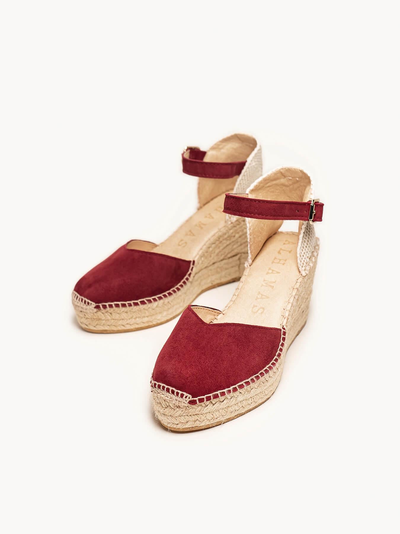 Jara Cuña 8 cm Ante Granate