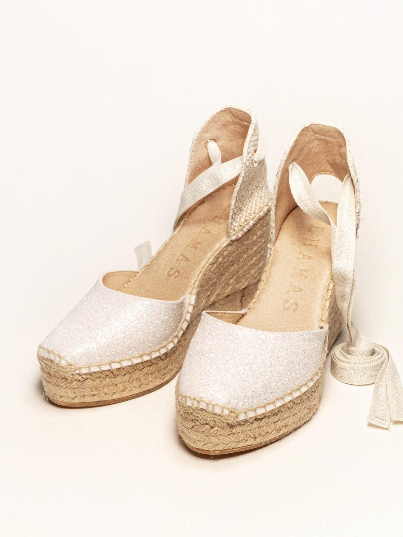 Cala Cuña 10 cm Brillo  Blanco
