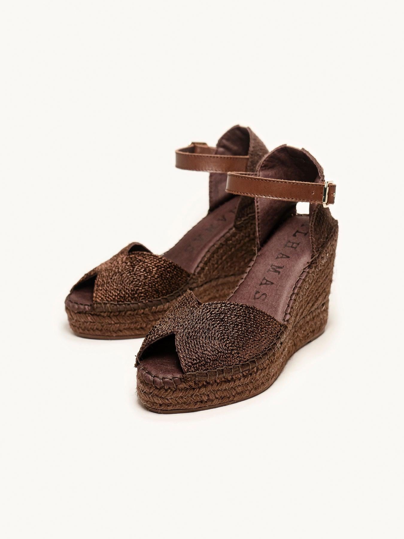 Alelí Cuña 10 cm Cordela Marrón Oscuro