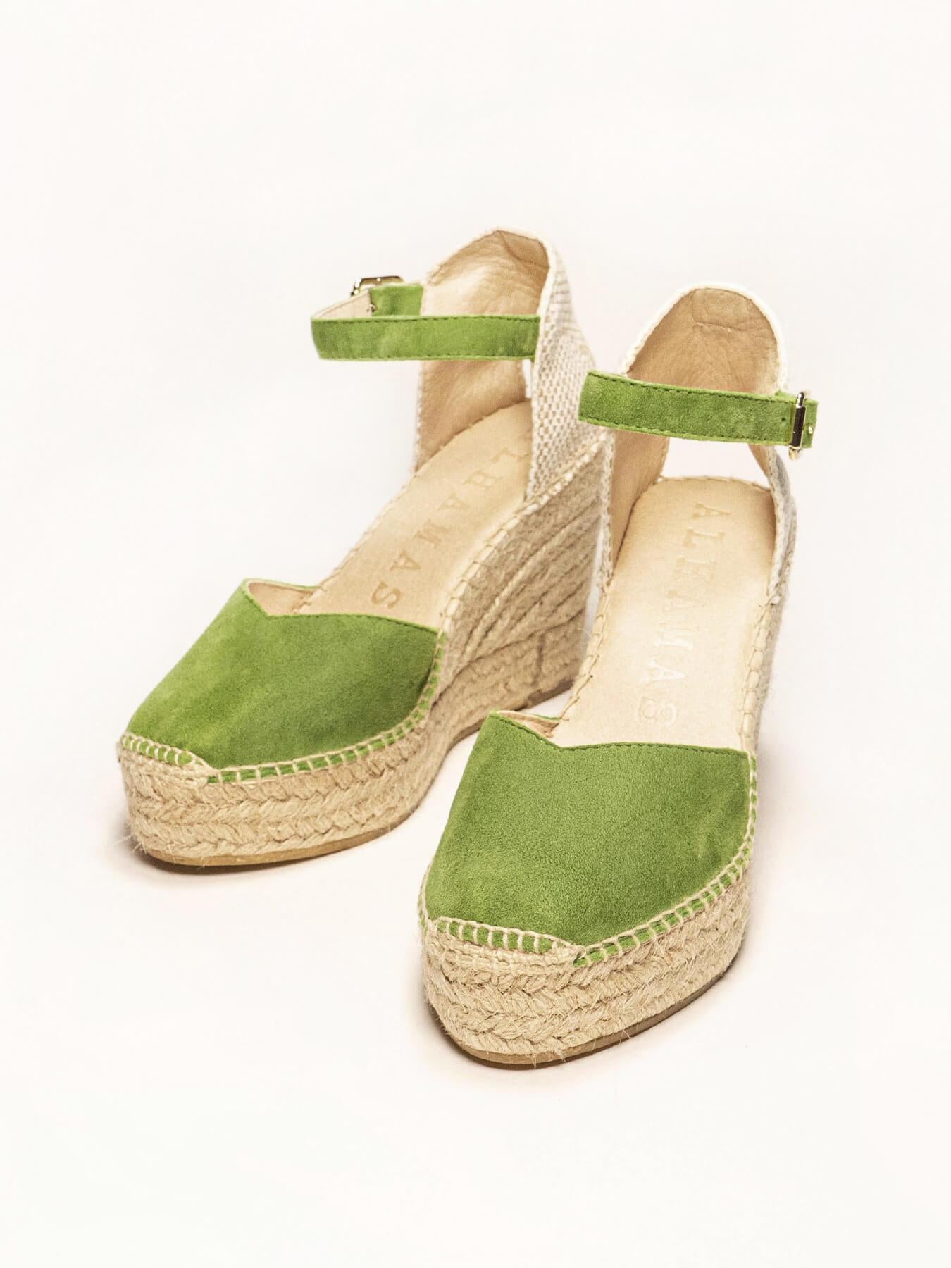Jara Cuña 10 cm Ante Verde