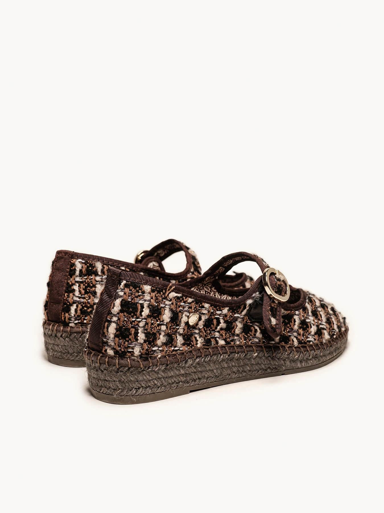 Azucena Tweed Marrón