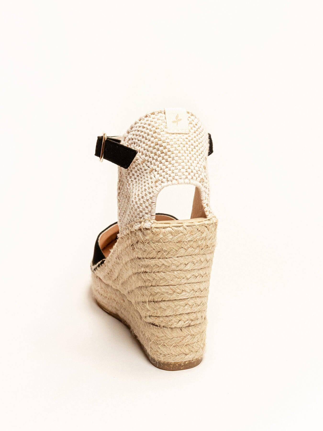Jara Cuña 10 cm Ante Negro