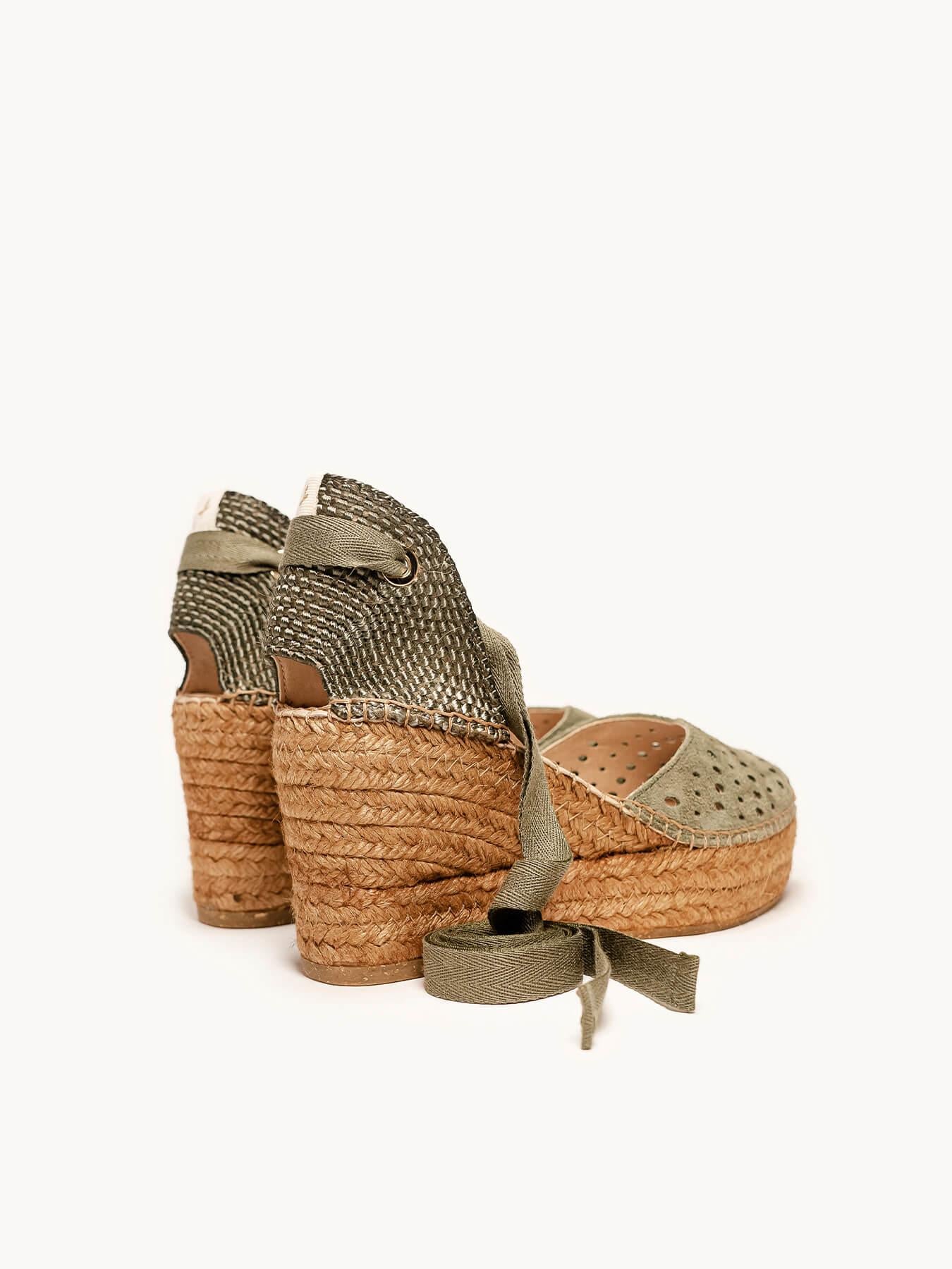 Romero Cuña 8 cm Serraje Verde Kaki