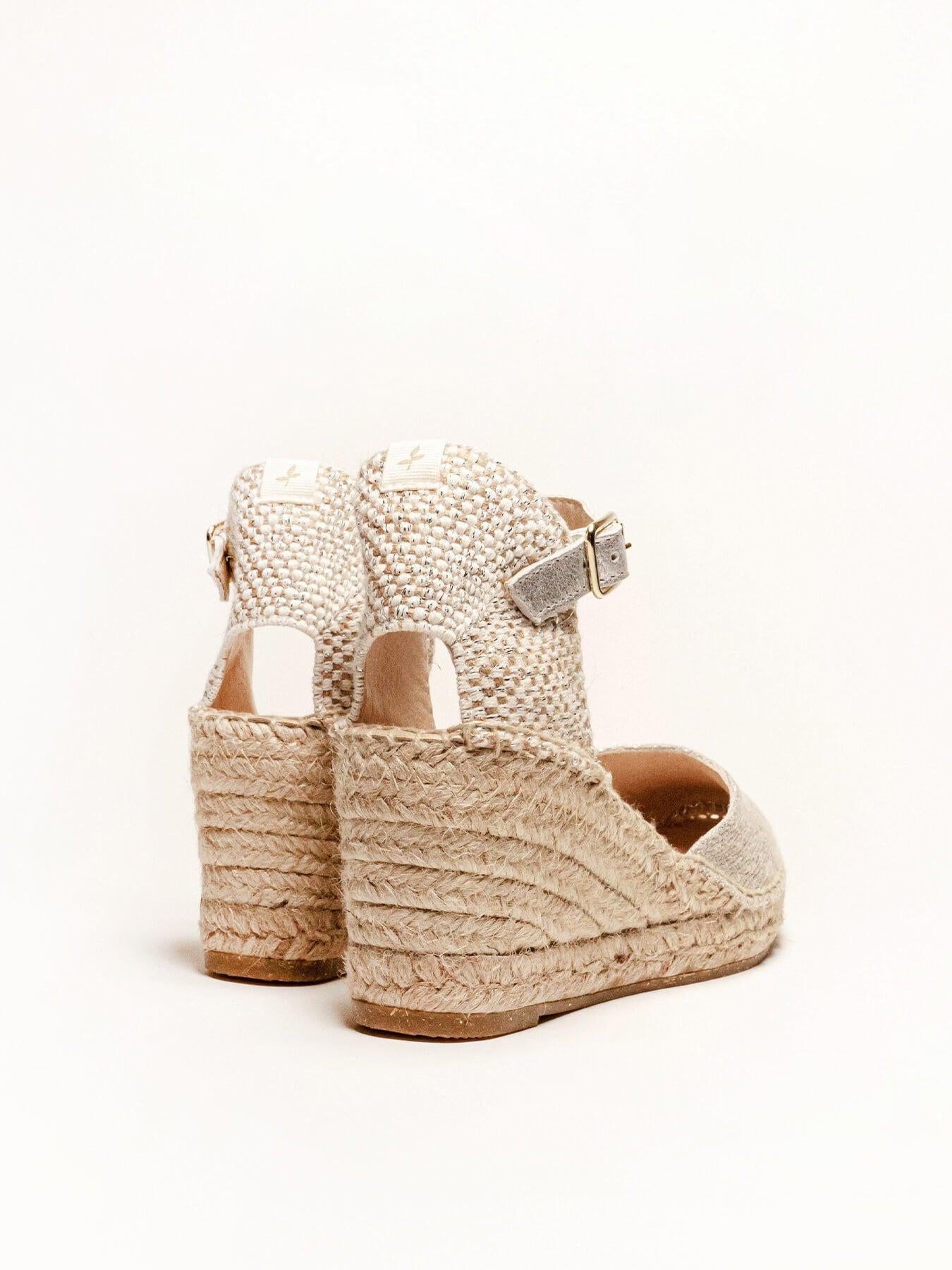 Dalia Cuña Media Lino Metal Plata