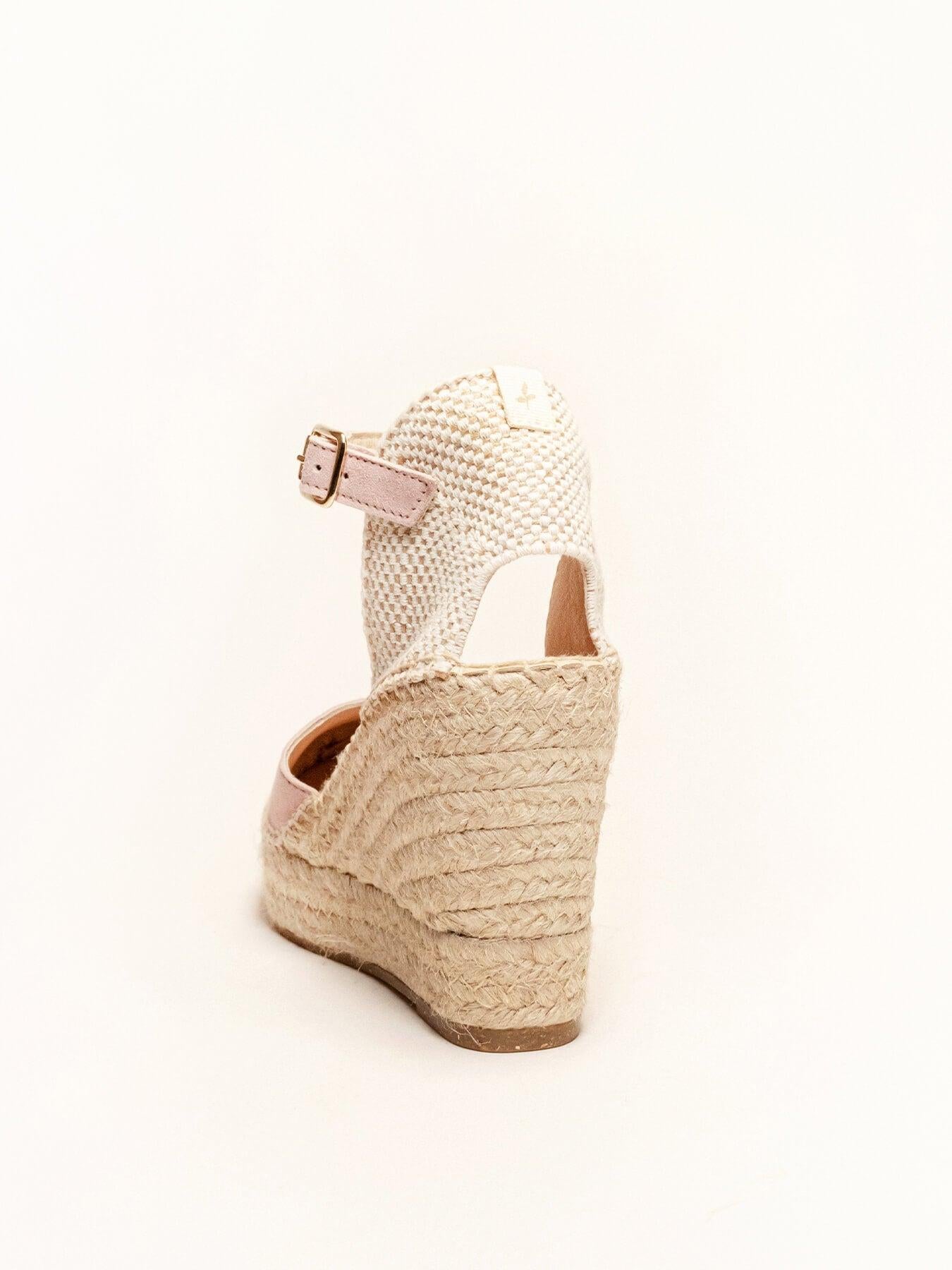 Jara Cuña 10 cm Ante Rosa Claro