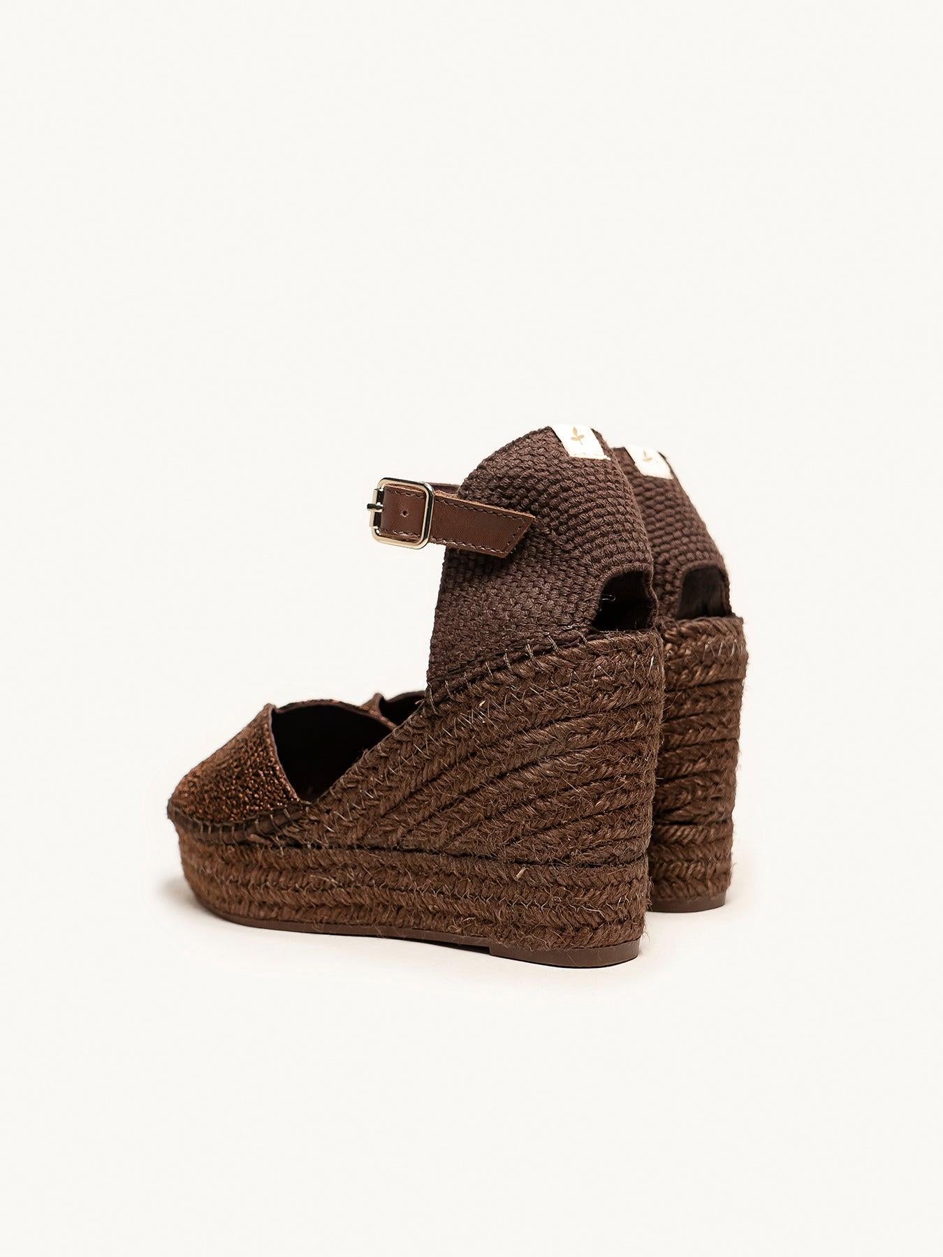Alelí Cuña 10 cm Cordela Marrón Oscuro