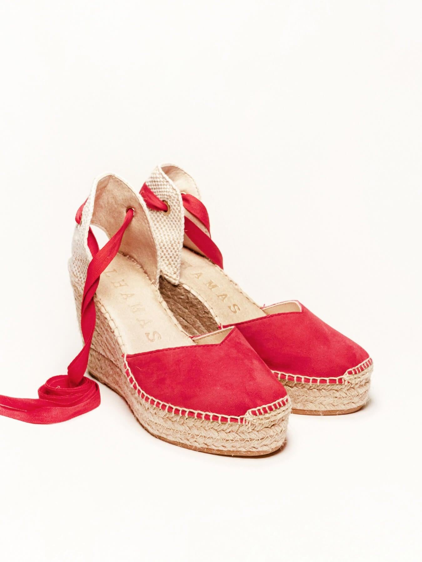 Romero Cuña Alta Ante Rojo