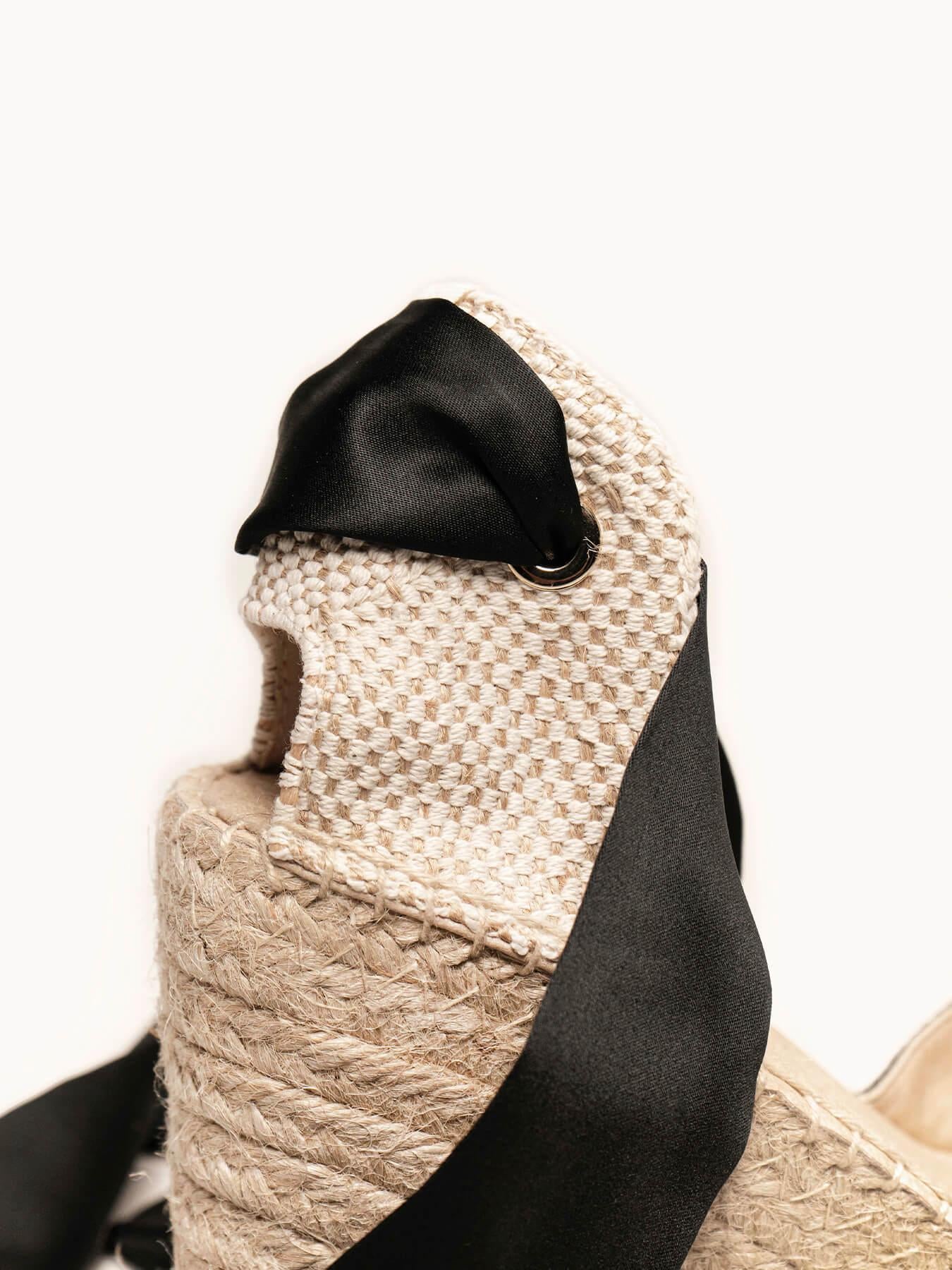 Pañuelo Raso Negro