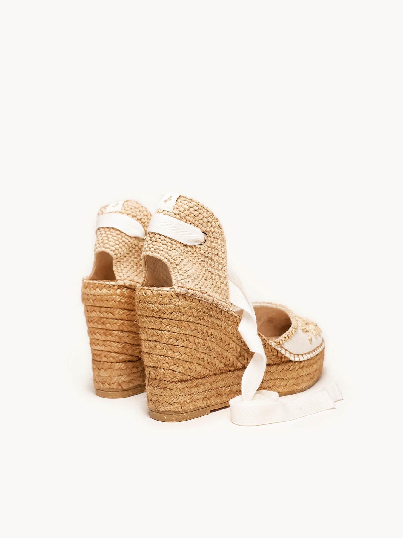 Romero Cuña 10 cm Bordado Blanco