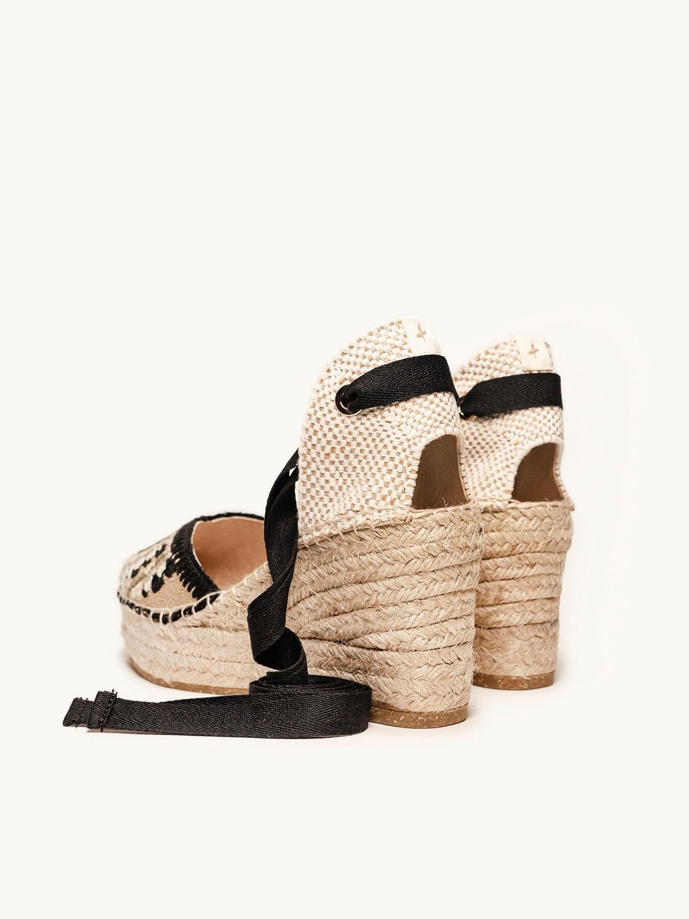 Romero Cuña 8 cm Ganchillo Negro