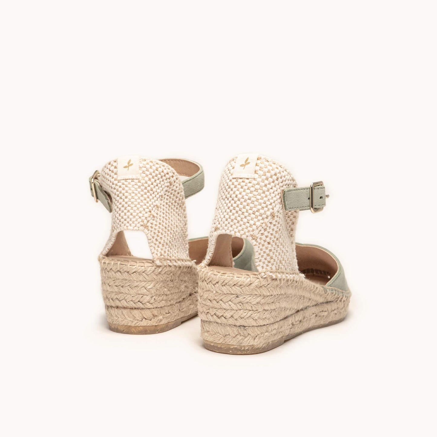 Jara Cuña 5 cm Ante Verde Claro