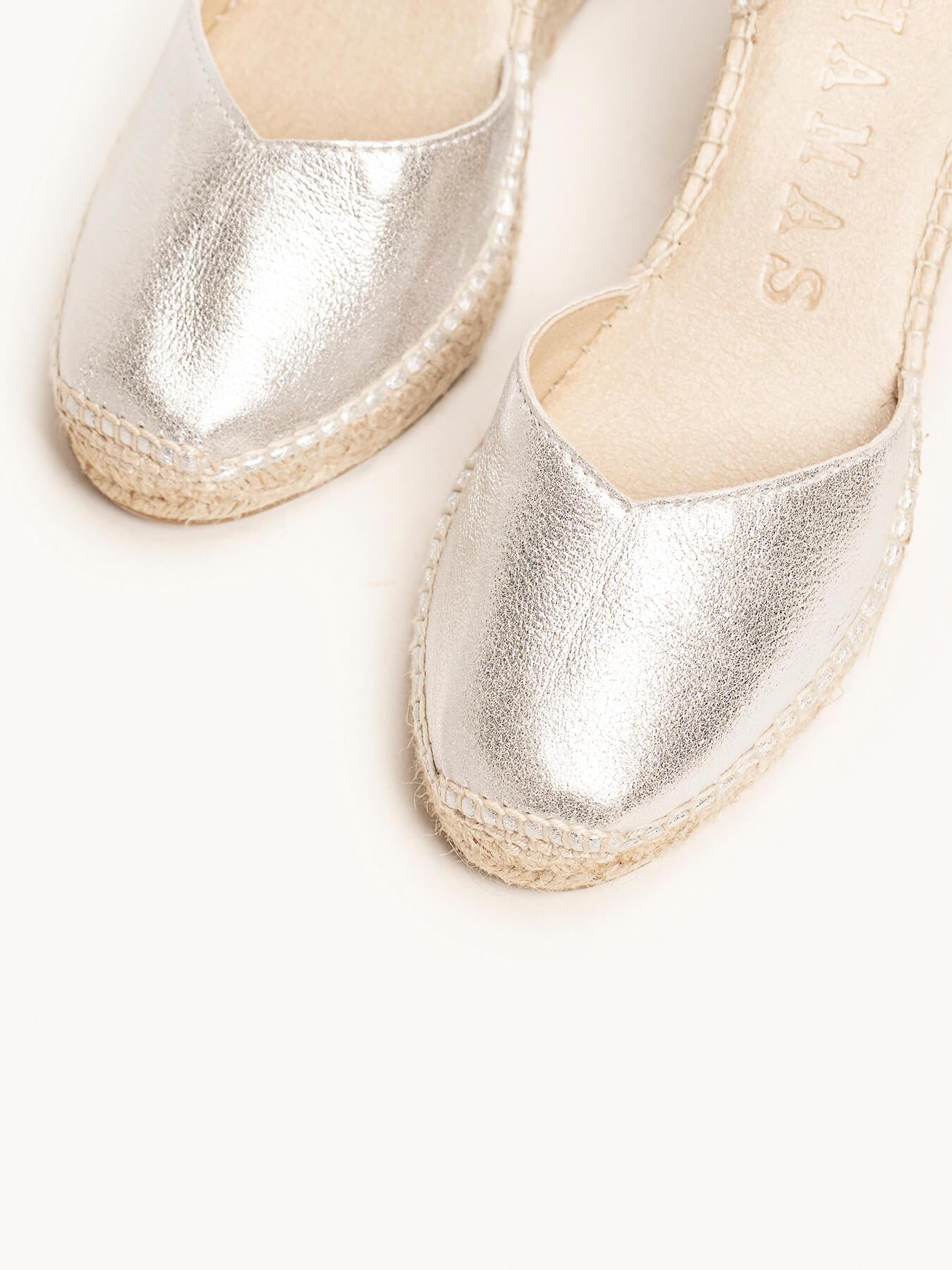 Jara Cuña 7 cm Ante Plata