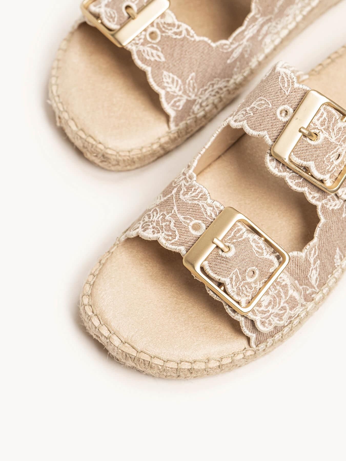 Girasol Bio Vaquero Bordado Piedra