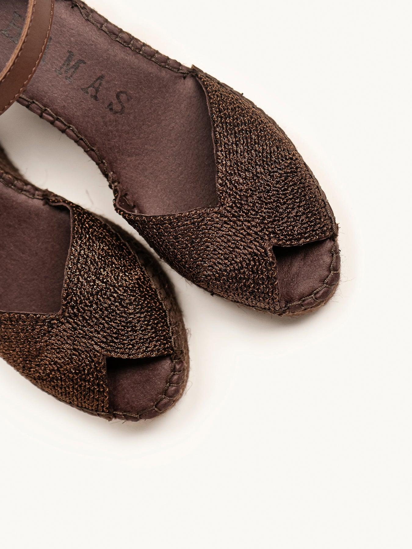Alelí Cuña 10 cm Cordela Marrón Oscuro