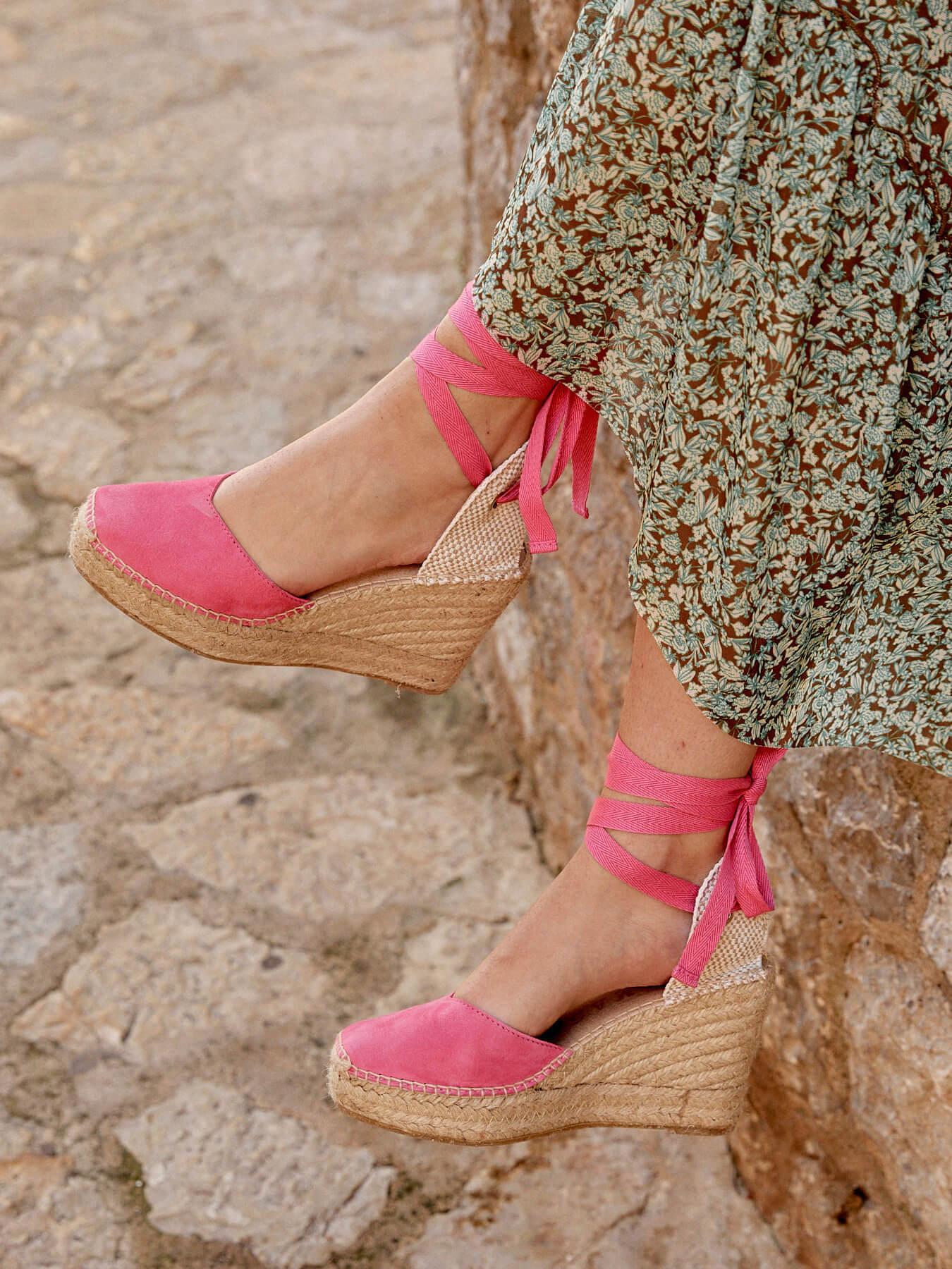 Romero Cuña 10 cm Ante Rosa Fucsia