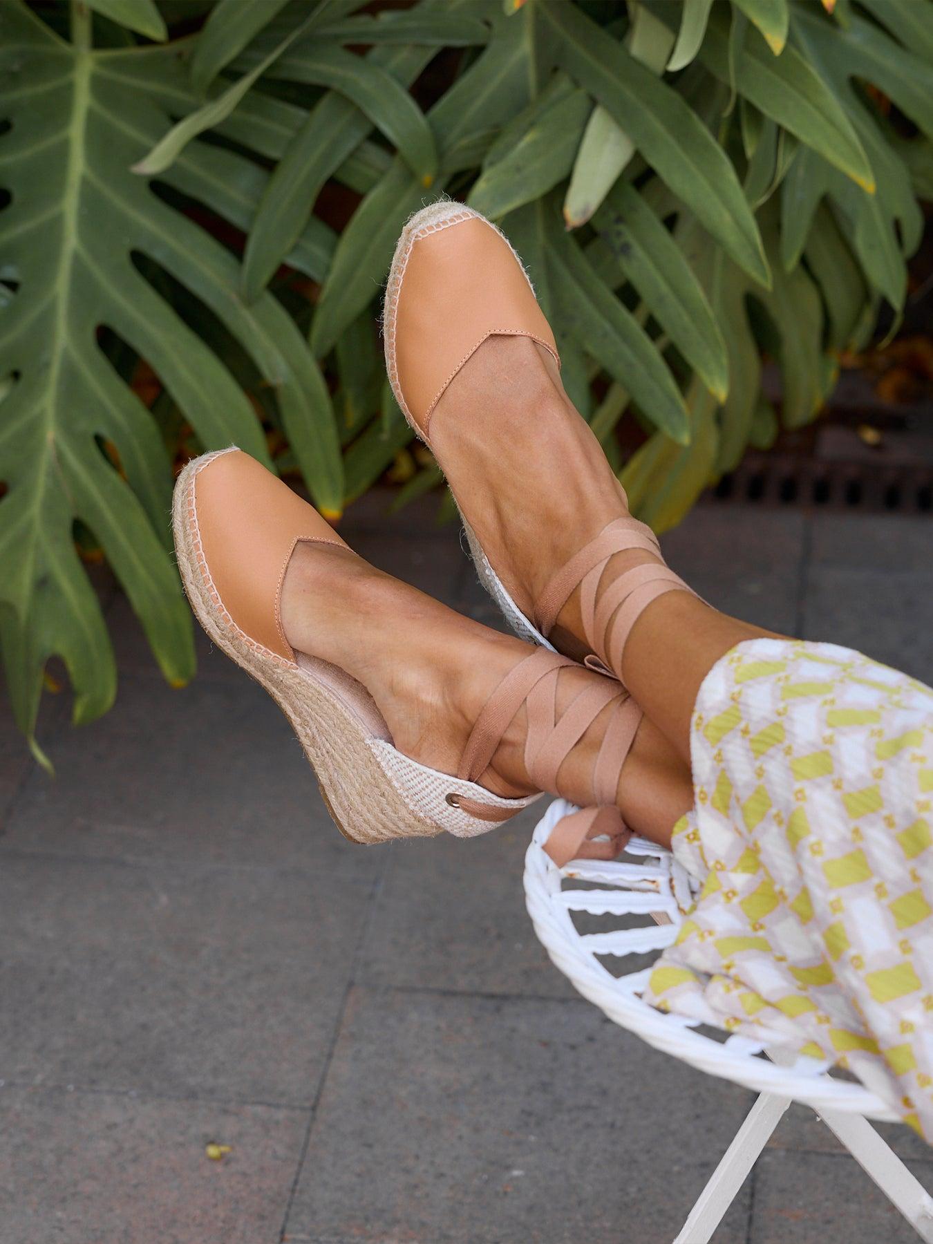 Romero Cuña Media Napa Marrón Claro