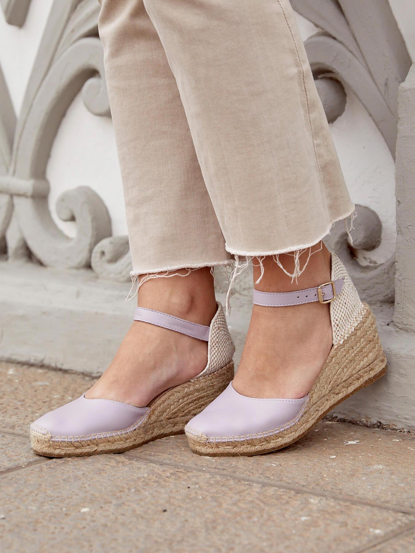 Marga Cuña Media Napa Lila