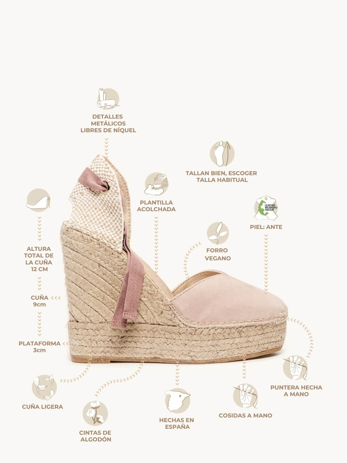 Romero Cuña Alta 12cm Rosa Claro